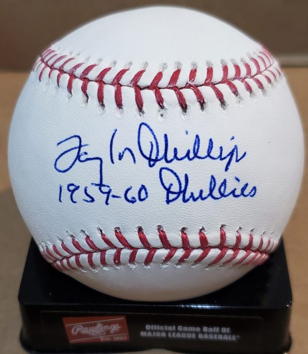Autographed TAYLOR PHILLIPS Official Major League Baseball