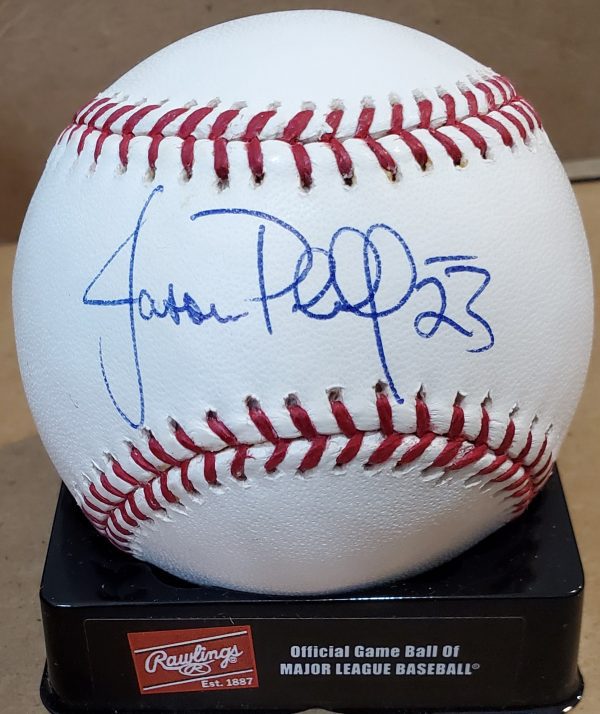 Autographed JASON PHILLIPS Official Major League Baseball