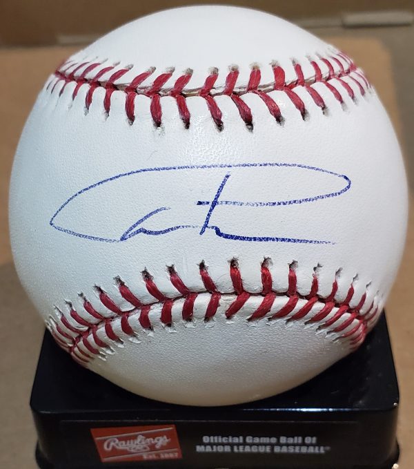 Autographed CARL PAVANO Official Rawlings Major League Baseball