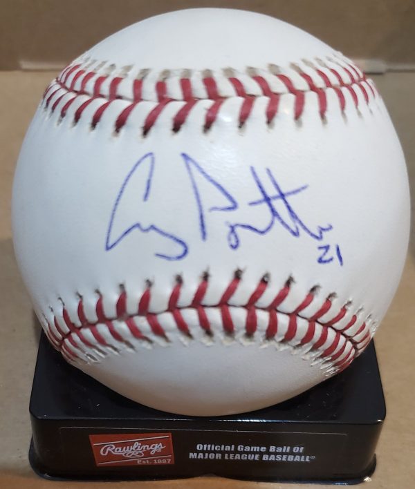 Autographed CRAIG PAQUETTE Official Major League Baseball with COA