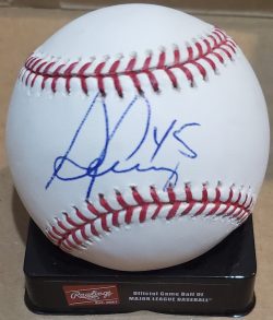 Autographed RYAN PERRY Official Major League Baseball