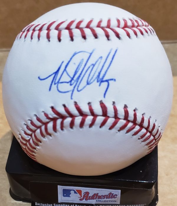 Autographed Mike Olt Official Major League Baseball with COA