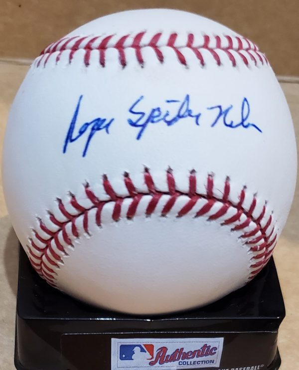 Autographed ROGER NELSON Official Rawlings Major League Baseball