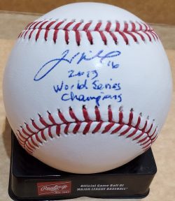 Autographed WILL MIDDLEBROOKS Official Rawlings Major League Baseball