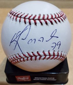 Autographed KENDRYS MORALES Official Major League Baseball