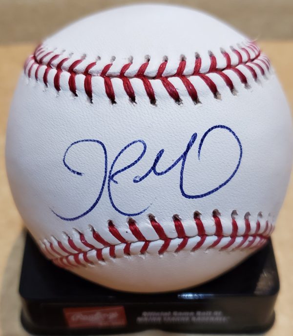 Autographed JOHN MAINE Rawlings Official Major League Baseball
