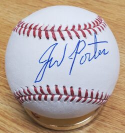 Autographed JAY "JW" PORTER Official Major League Baseball