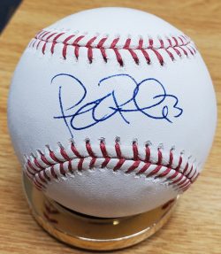 Autographed RYAN ROBERTS Rawlings Official Major League Baseball with COA