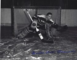 AUTOGRAPHED EMILE FRANCIS HOF 8X10 NY Rangers Photo