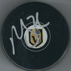 Autographed PAUL STASTNY Vegas Golden Knights Hockey Puck