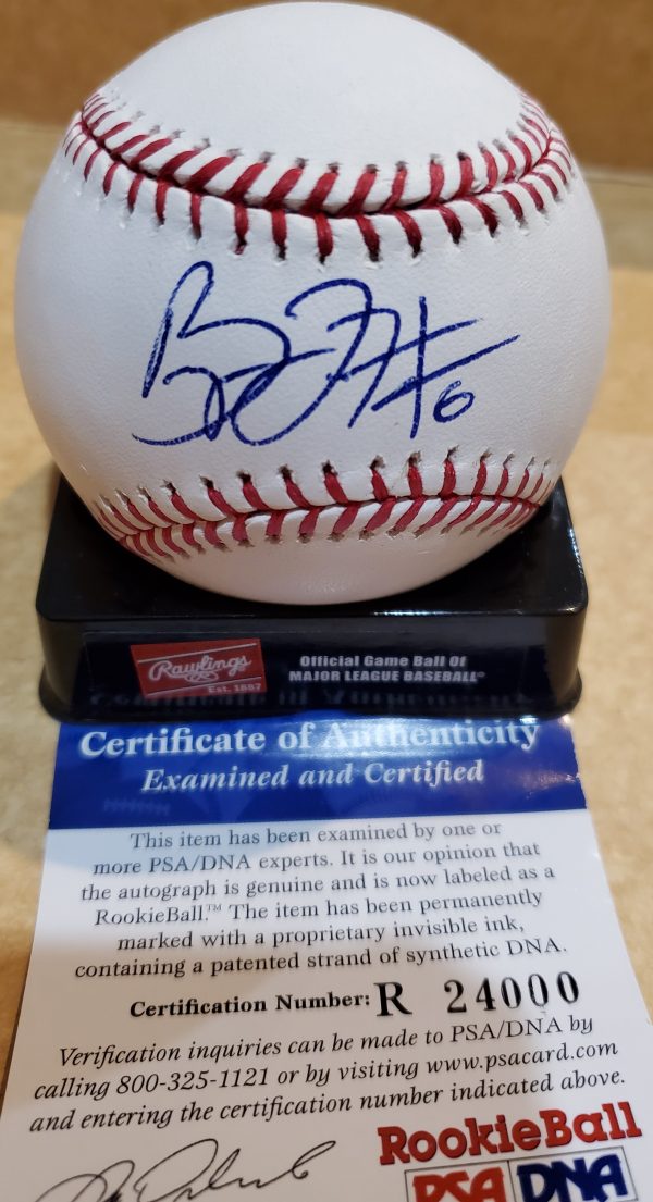 Autographed BRYAN LAHAIR Official Major League Baseball PSA/DNA