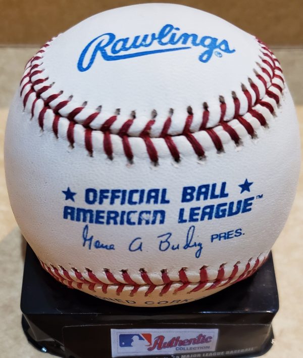 Autographed BRANDON KINGHT Rawlings Official American League Baseball - Image 2