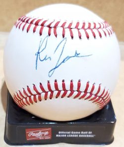 Autographed RON JONES Official National League Baseball