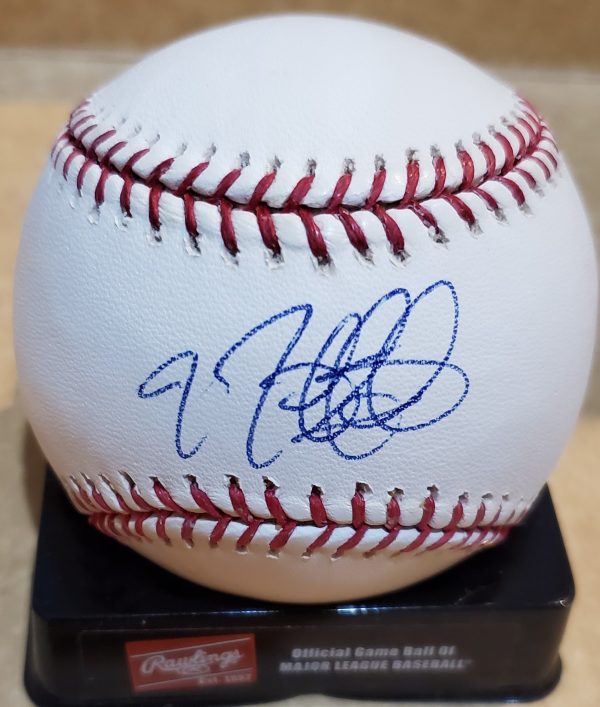 Autographed NICK JOHNSON Official Major League Baseball
