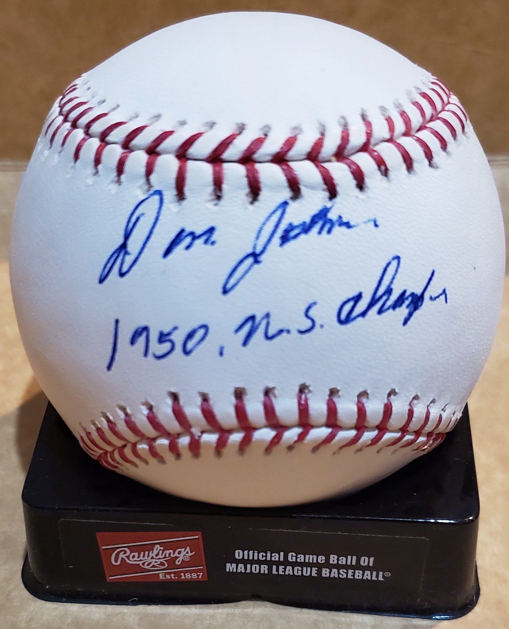 1950s baseball ball