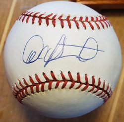 Autographed DAVE STEWART Official American League Baseball