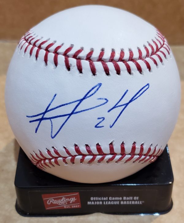 Autographed DILSON HERRERA Official Major League Baseball