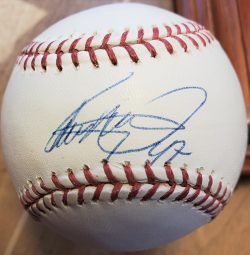 Autographed IVAN NOVA Official Major League Baseball MLB Hologram