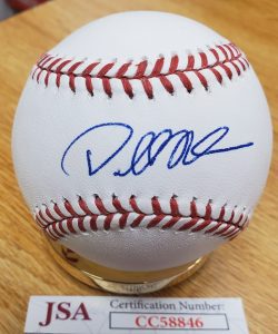 Autographed DALLAS KEUCHEL Official Major League Baseball JSA