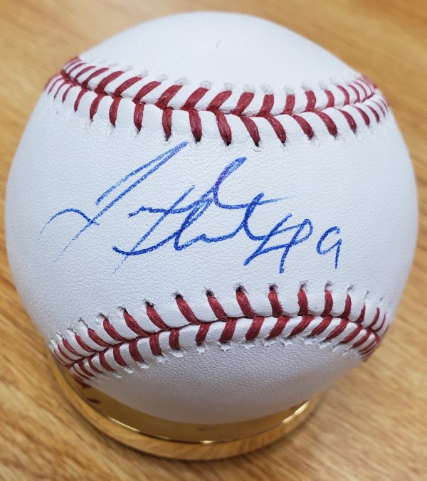 Autographed JORDAN HICKS Official Major League Baseball