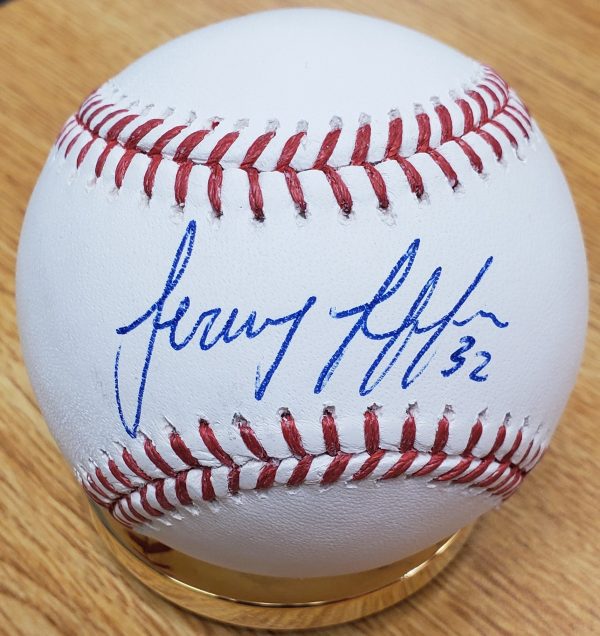 Autographed JEREMY JEFFRESS Official Major League Baseball