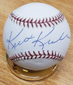 Autographed KURT KEPSHIRE Official Major League Baseball