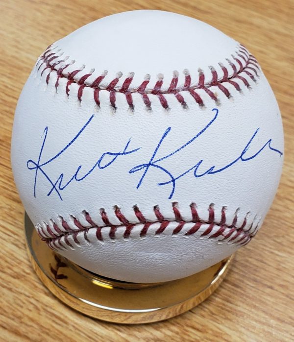 Autographed KURT KEPSHIRE Official Major League Baseball