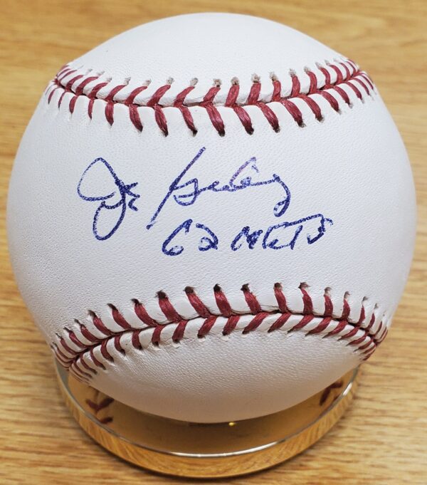 Autographed JOE GINSBERG "62 Mets" Official Major League Baseball