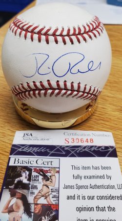Autographed RICK PORCELLO Official Major League Baseball with JSA COA