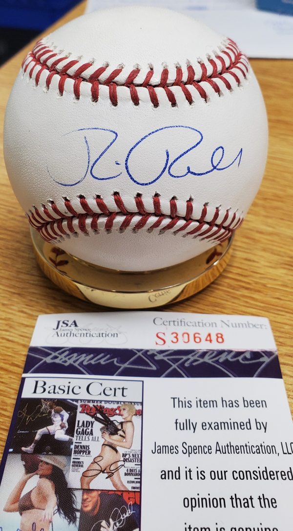Autographed RICK PORCELLO Official Major League Baseball with JSA COA