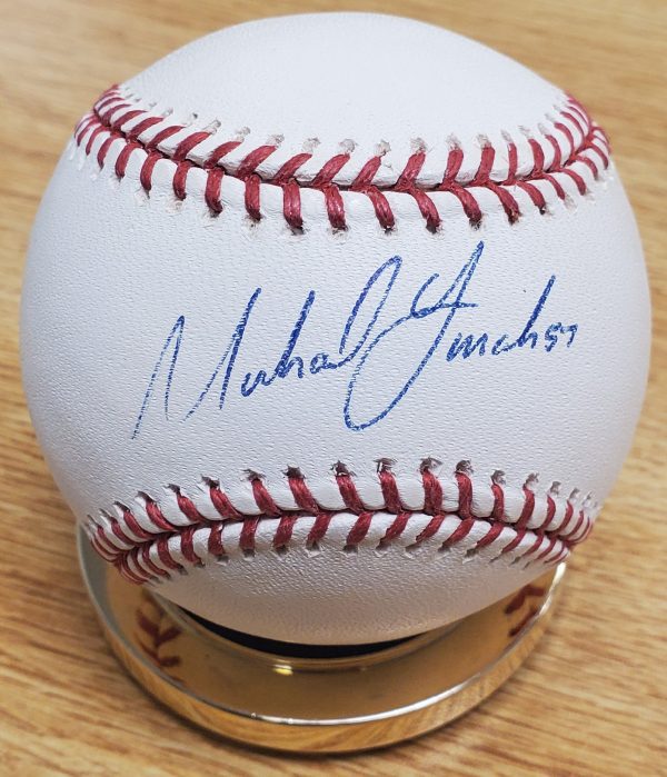 Autographed MICHAEL LINCOLN Official Major League Baseball