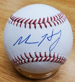 Autographed ADAM HASELEY Official Major League Baseball
