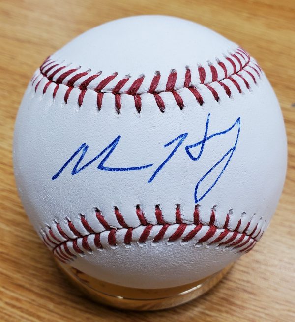 Autographed ADAM HASELEY Official Major League Baseball