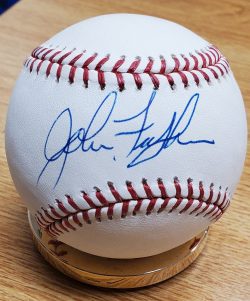 Autographed JOHN FULGHAM Official Major League Baseball