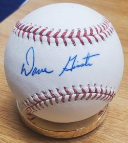 Autographed DAVE GIUSTI Official Major League Baseball