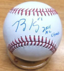 Autographed RAY KING "2004 NL Champs" Official Major League Baseball