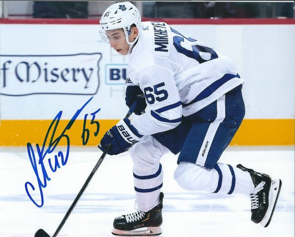 Autographed ILYA MIKHEYEV 8X10 Toronto Maple Leafs Photo