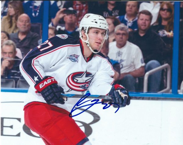 Autographed RYAN MURRAY 8X10 Columbus Blue Jackets Photo
