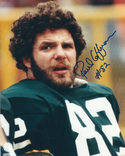 Autographed PAUL COFFMAN 8x10 Green Bay Packers Photo