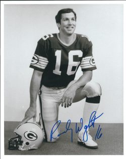 Autographed RANDY WRIGHT 8x10 Green Bay Packers Photo