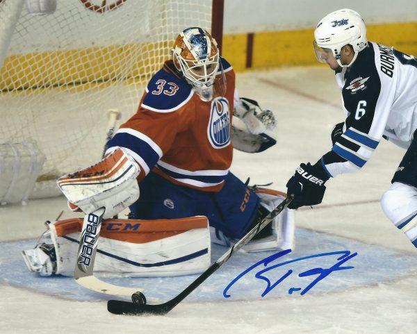 Autographed CAM TALBOT 8X10 Edmonton Oilers Photo