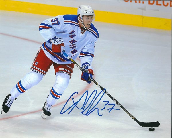 Autographed CONOR ALLEN 8X10 New York Rangers Photo