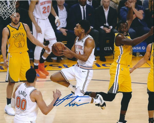 Autographed ALLONZO TRIER 8x10 New York Knicks Photo