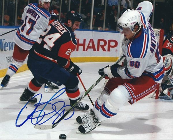 Autographed  NIK ANTROPOV 8X10 New York Rangers Photo