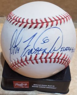 Autographed JOHN FRASCATORE Official National League Baseball