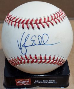 Autographed VAUGHN ESHELMAN Official Rawlings American League Baseball