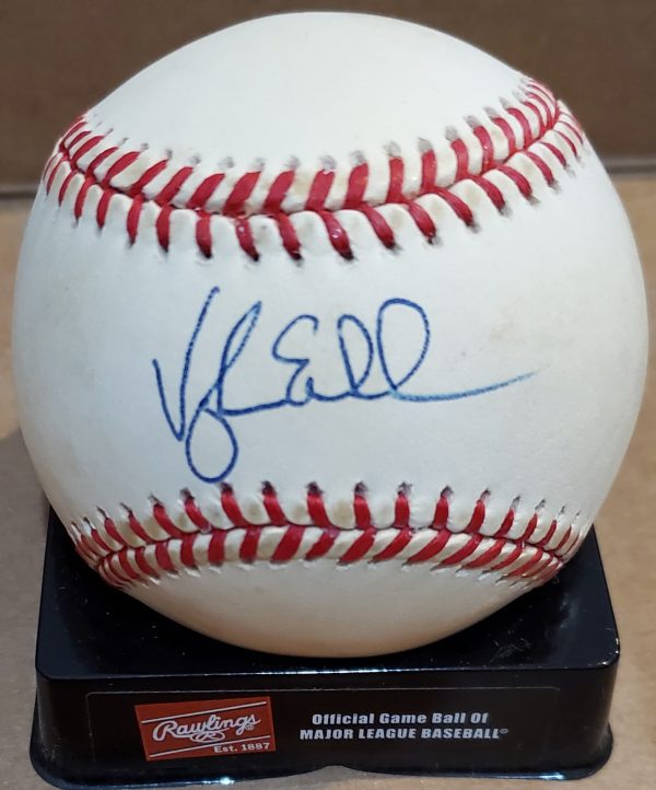 Autographed VAUGHN ESHELMAN Official Rawlings American League Baseball