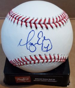 Autographed MORGAN ENSBERG Official Rawlings Major League Baseball