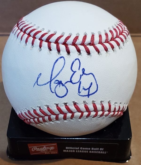 Autographed MORGAN ENSBERG Official Rawlings Major League Baseball
