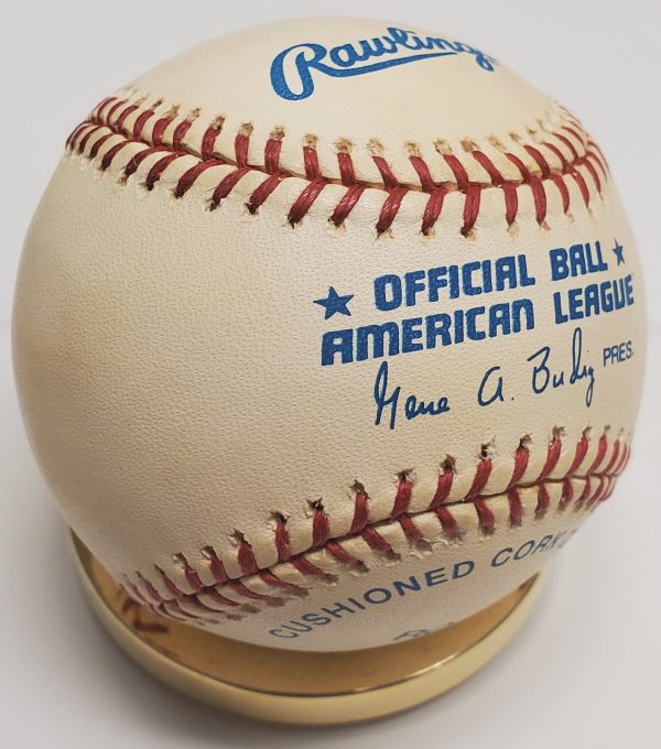 Autographed RYNE DUREN Official Rawlings American League Baseball - Image 2